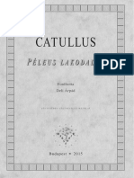 Caius Valerius Catullus - Péleus Lakodalma