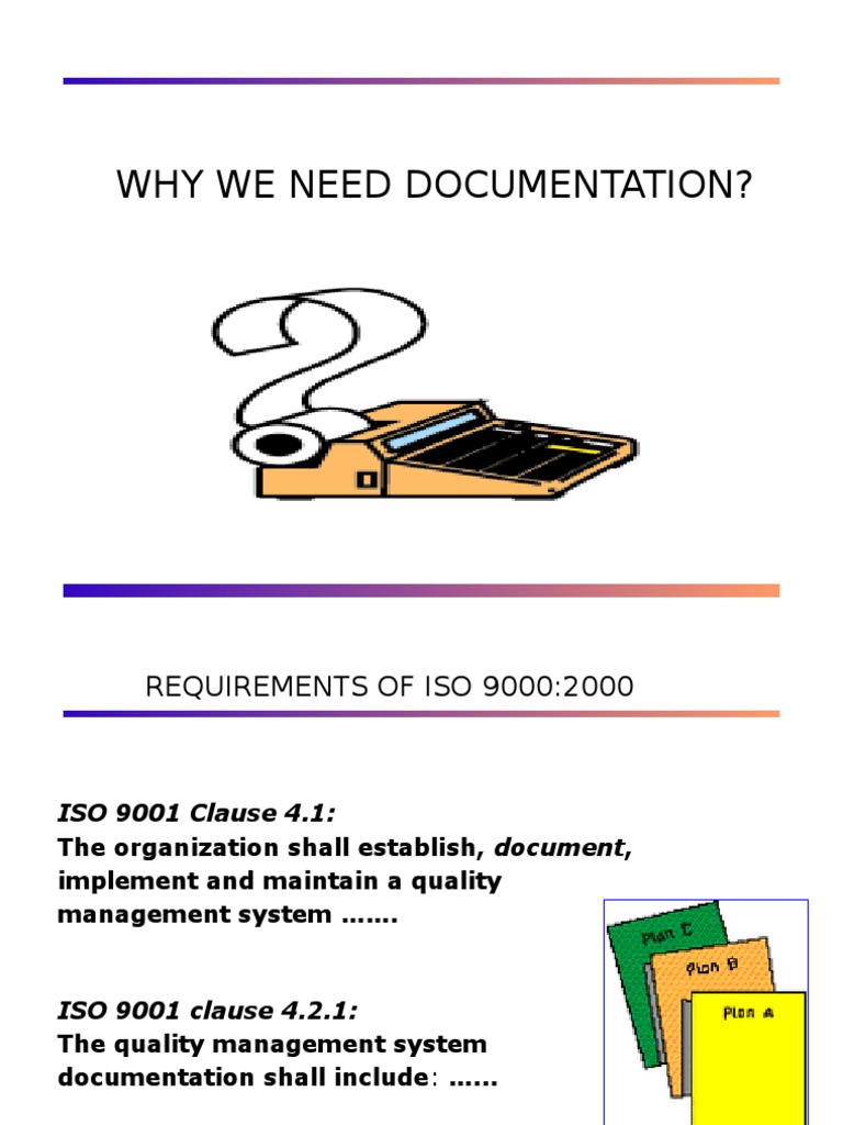 ISO 9000 Documentation Essentials | PDF | Iso 9000 | Verification And ...