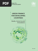 Green Finance for Developing Countries