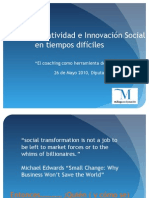 Innovación y Creatividad en Tiempos Difíciles