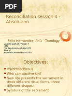 Absolution Reconciliation