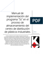 Manual para La Implementacion de 5s en El Cedis de Plasticos Industriales