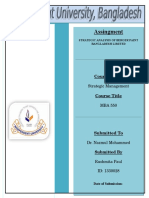 Barger Assignment Strategic Management