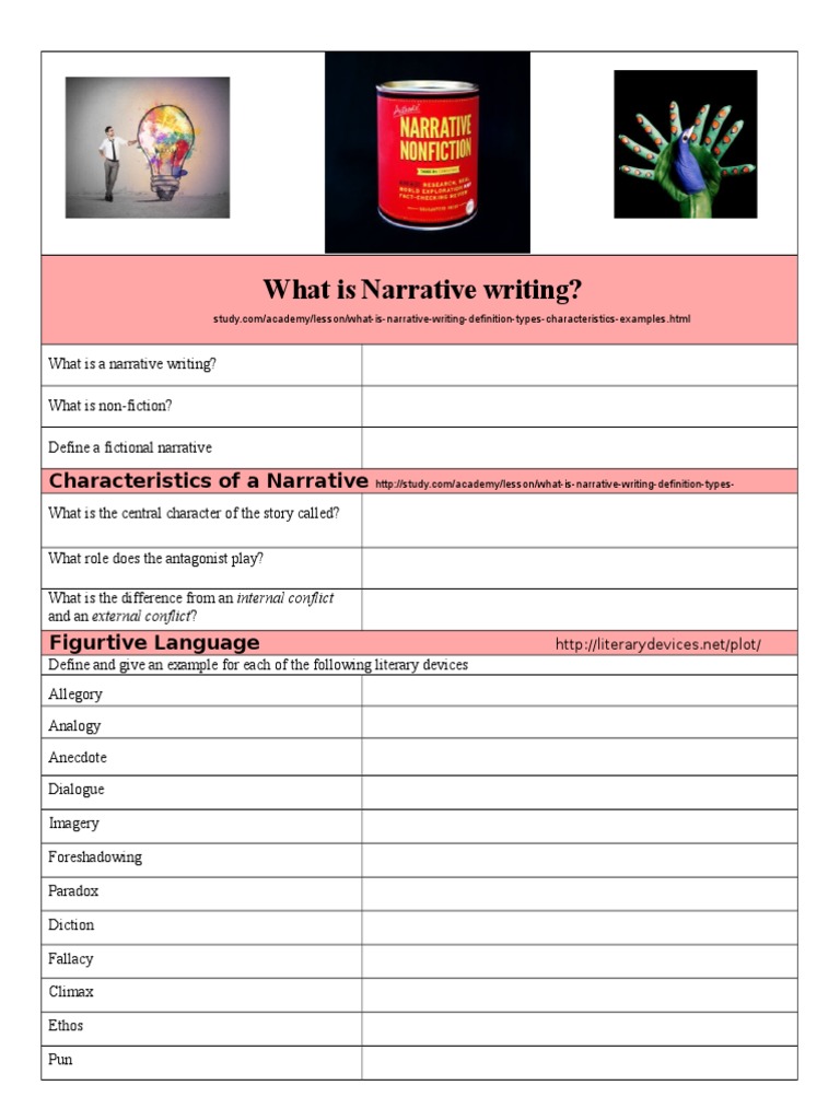 Understanding Narrative Writing Basics | PDF | General Fiction