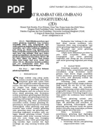 Jurnal Cepat Rambat Gelombang Longitudinal