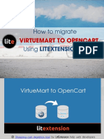 How To Migrate Virtuemart To Opencart With Litextension PDF