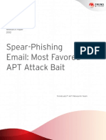 WP Spear Phishing Email Most Favored Apt Attack Bait PDF