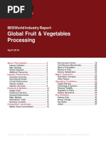 Global Fruit and Vegetables Processing
