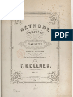 Méthode complète de clarinette - F.KELLMER - Volume 1