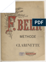 Méthode complète de clarinette - F.BEER