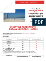 Oferta Generala UAE, Dubai& UAE Beach Hotels Oct 2016-Apr 2017 (Bucuresti)