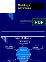 Models Guide Advertising Communication