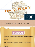 Kebijakan Fiskal Pmp