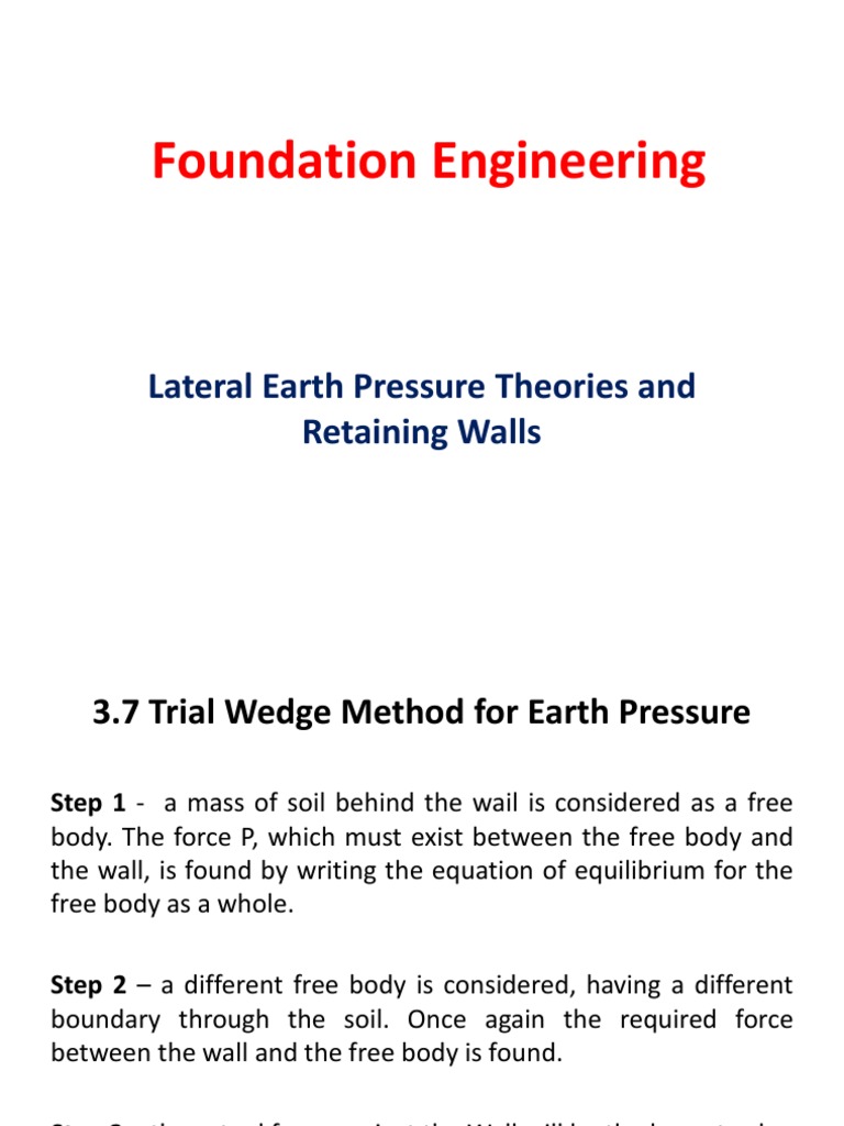 Retaining Wall Stability Analysis Methods | PDF | Solid Mechanics ...