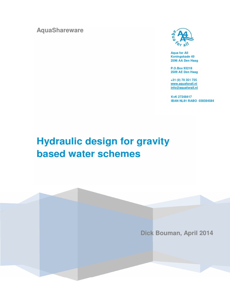 Hydraulic Design for Gravity Water Systems | PDF | Valve | Pipe (Fluid ...