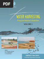" Aditya Singh Rathour" Water Harvesting Bringing Green Revolution to Rain-fed Areas