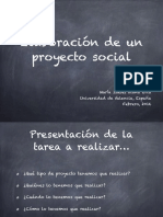 Elaboracixn de Un Proyecto Social