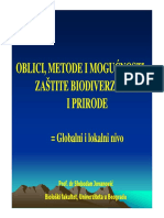 7 Oblici I Metode Zastite Biodiverziteta PDF