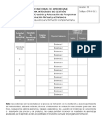 GFPI-F-011 Formato Cronograma Propuesto para Formacion Complementaria