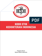Kode Etik Kedokteran Indonesia 2012