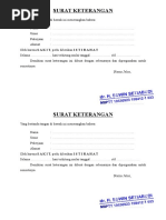 Surat Keterangan Sakit