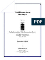Koeller, J. Toilet Flapper Field Study Final Report