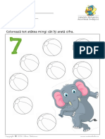 ABA Matematica Scrie Cifra 7 Si Coloreaza Sapte Elemente PDF