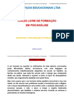 2 - A Psicanálise e A Psicoterapia