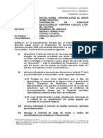 INDECOPI, Colegios, Derecho de Igualdad y Examenes de Admision