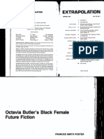 Octavia Butler's Black Female Future Fiction