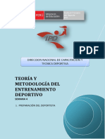 Teoria y Metodologia Del Entrenamiento Deportivo - Semana 4 - g10
