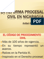 Reforma Procesal Civil en Nicaragua