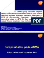 Slide Terapi Inhalasi Pada Asma Fokus Pada Asma Eksaserbasi Akut