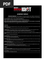 Anything Goes Character Breakdown | PDF | Vocal Music | Performing Arts