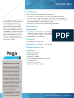 Moving to Pega 7 Course Data Sheet