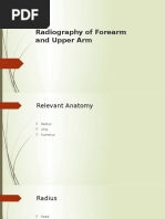 Radiography of Forearm and Upper Arm