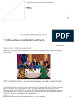 Gilza Marques - 7 Mitos Sobre o Mulherismo Africana PDF