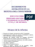 Procedimiento Administrativo en La Defensa Del Consumidor (Dr. Correa)