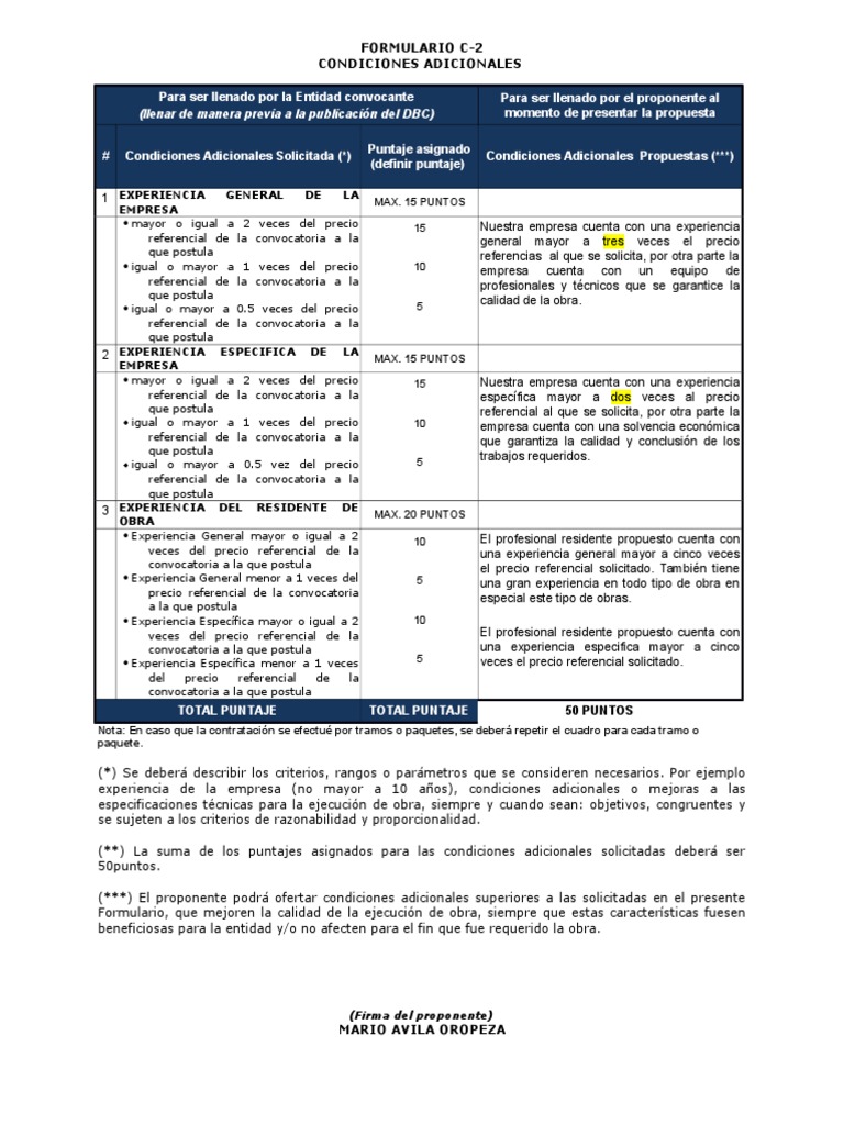 Instrucciones para Llenar Formulario C-2 | PDF | Calidad (comercial ...