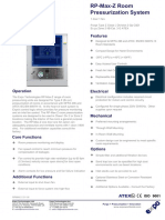 20160115 RPMAX Data Sheet 1 Door 1 Fan