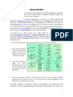 Estructura cristalina y celda unitaria