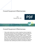 Operational Equipment Excelence Presentation