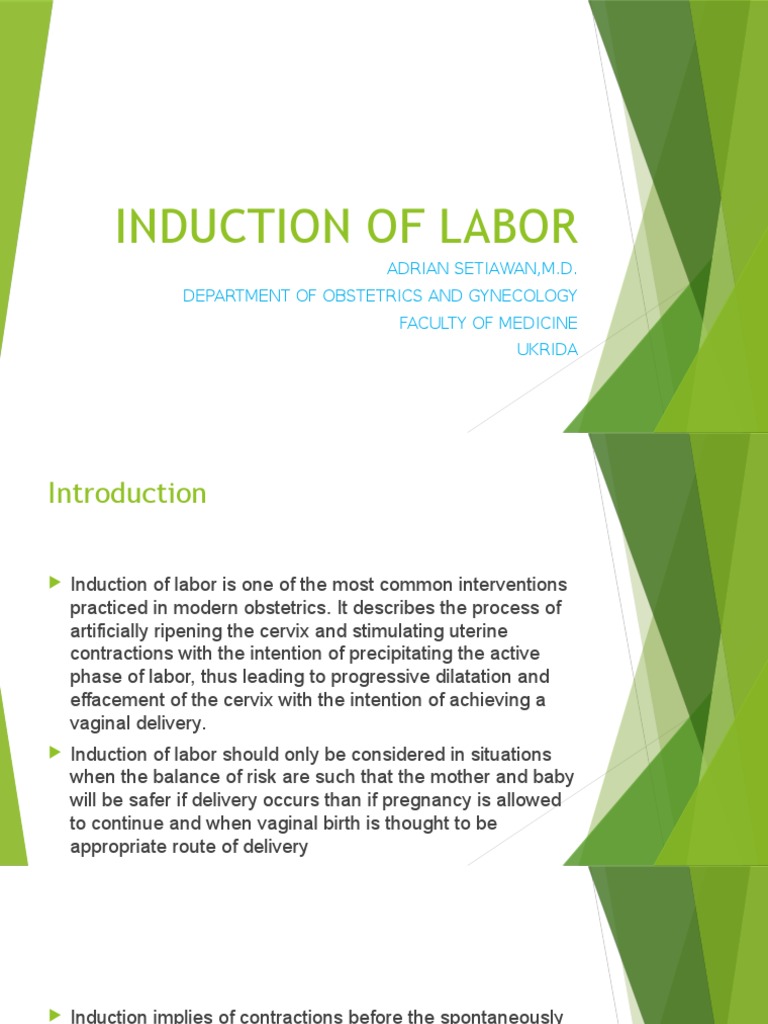 Induction of Labor 1 PDF
