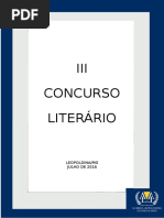 Resultado do III Concurso Literário da ALLA