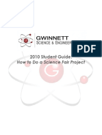 Student Guide - How to Do a Science Fair Project