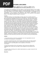 PUBLIC INTERNATIONAL LAW CASES ON ENVIRONMENTAL DAMAGE AND STATE IMMUNITY