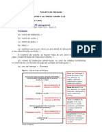 Normas para Elaborac-A-O de Projetos - I (Elementos Pre - Textuais) PDF