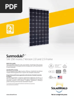 Sunmodule Solar Panel 250 Mono Ds