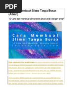 Download 10 Cara Membuat Slime Tanpa Borax by ulul lailatul SN319302081 doc pdf