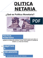 politica monetaria